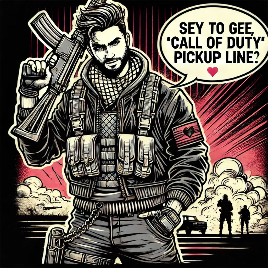 call of duty pick up lines