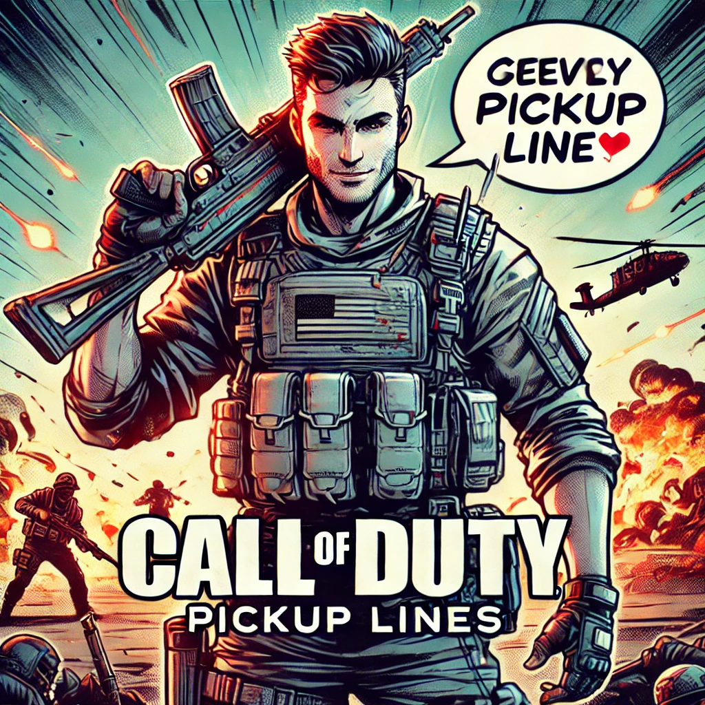 call of duty pickup lines