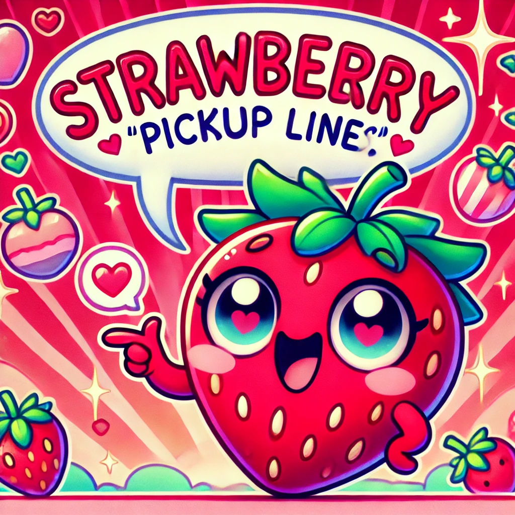 strawberry pickup lines