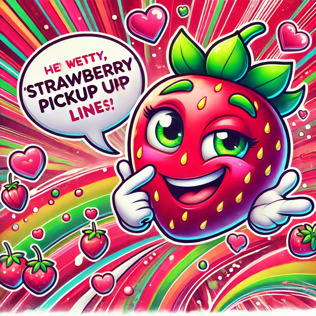 strawberry pick up lines