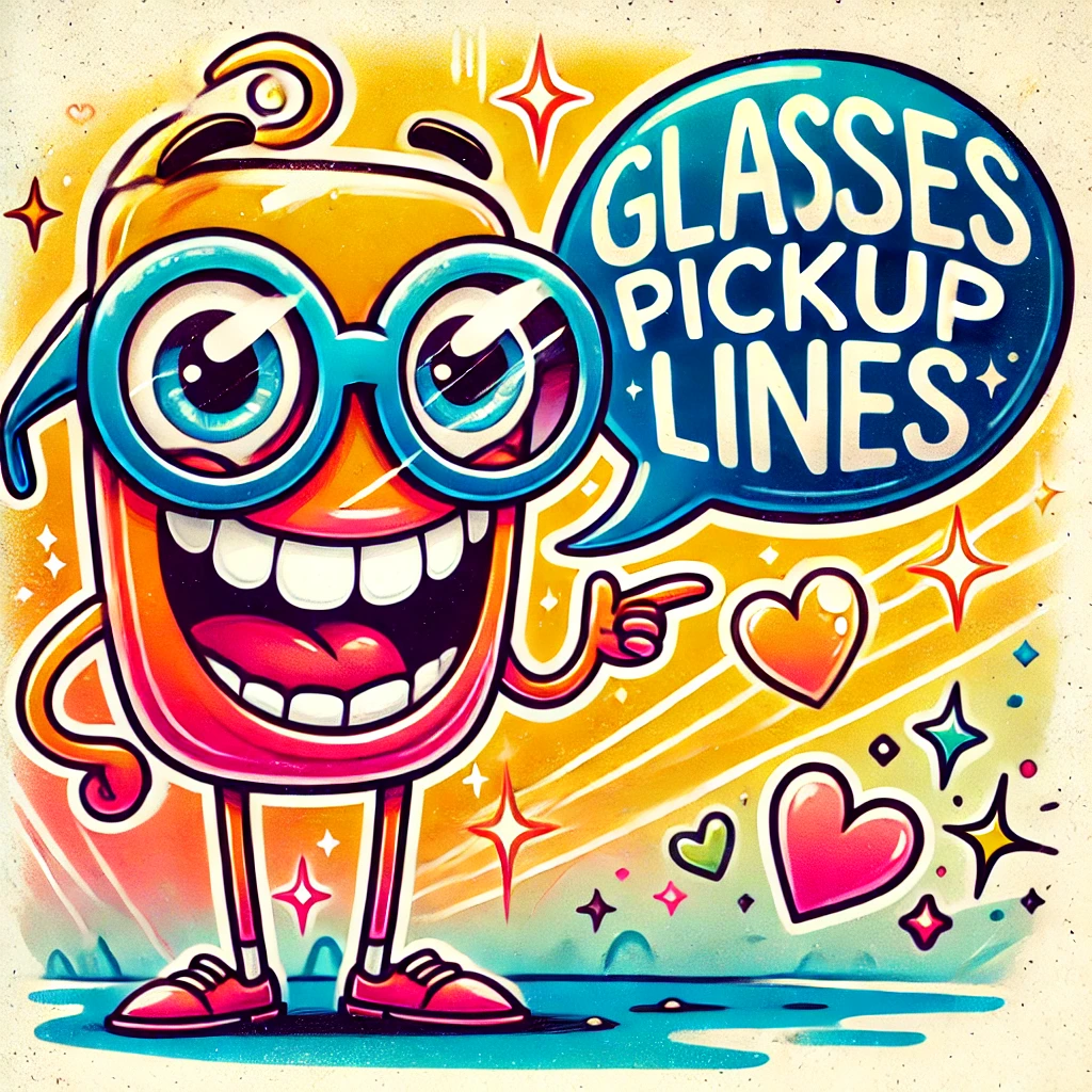 glasses pickup lines