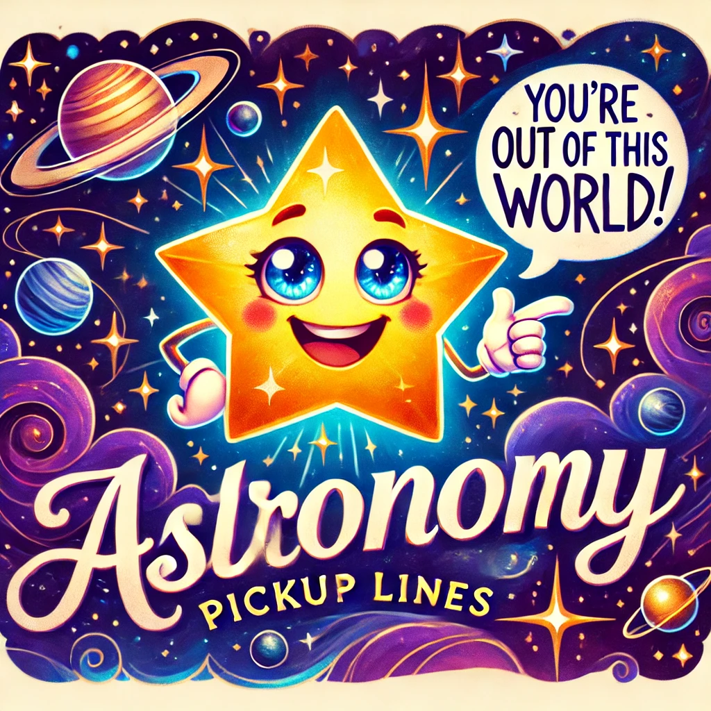 astronomy pickup lines