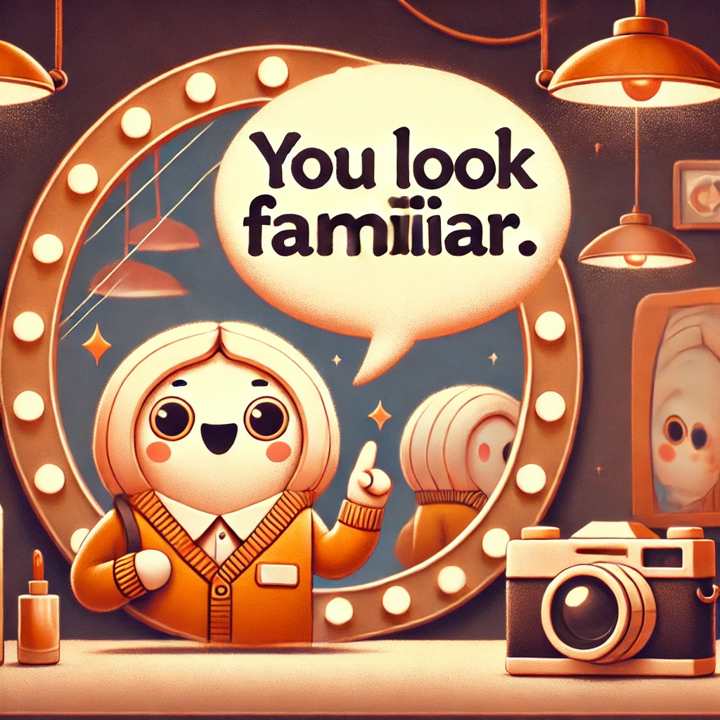 you look familiar pick up lines