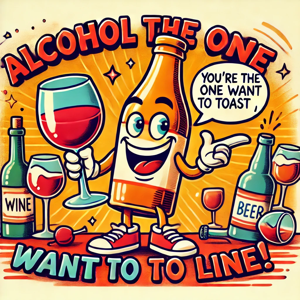 Alcohol and Drinking Pick Up Lines