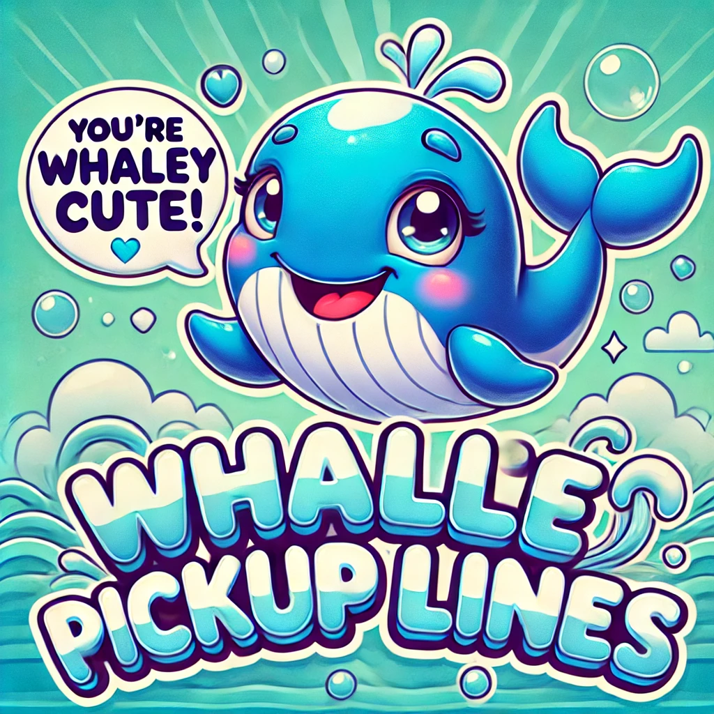 whale pickup lines