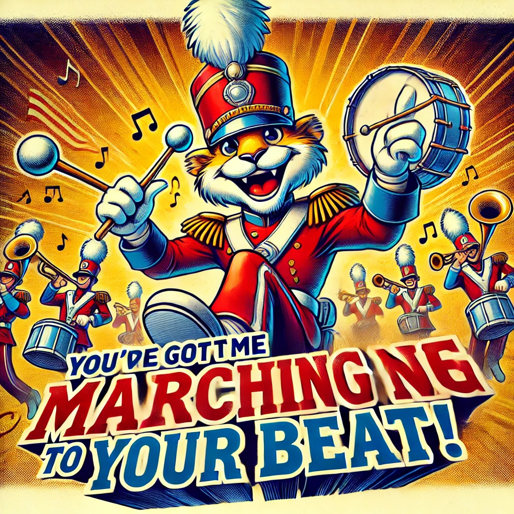 marching band pick up lines