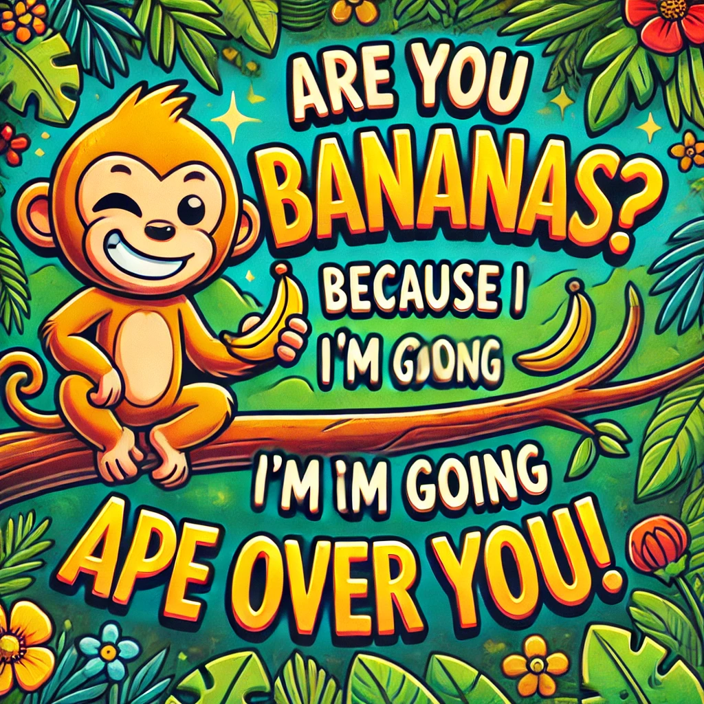 monkey pick up lines