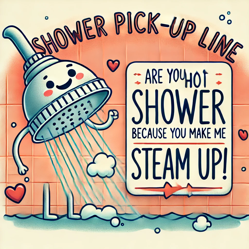 shower pick up lines