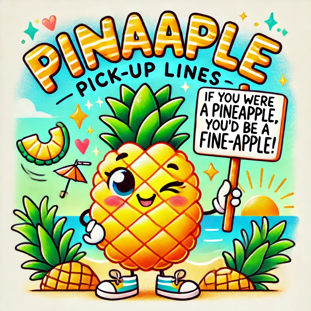 pineapple pick up lines
