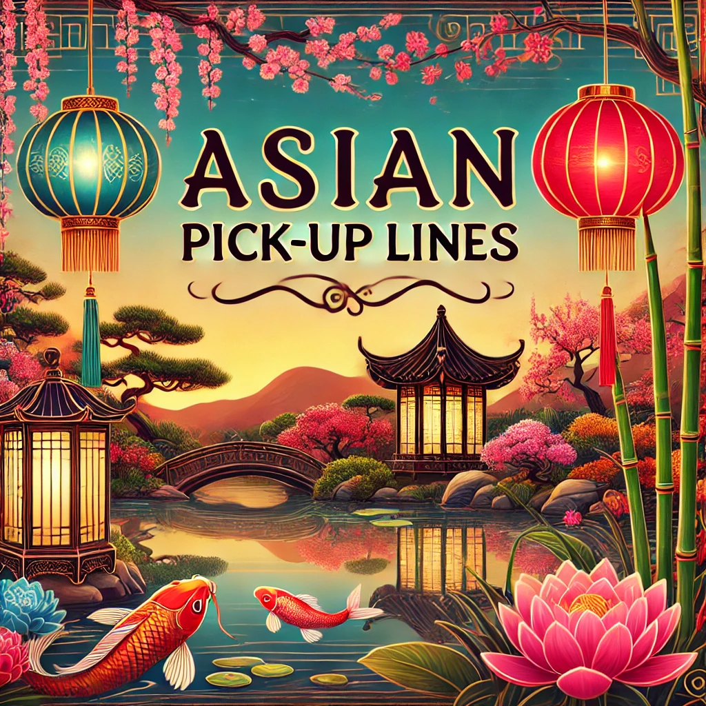 asian pick up lines