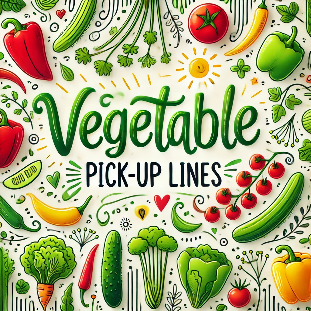 vegetable pick up lines