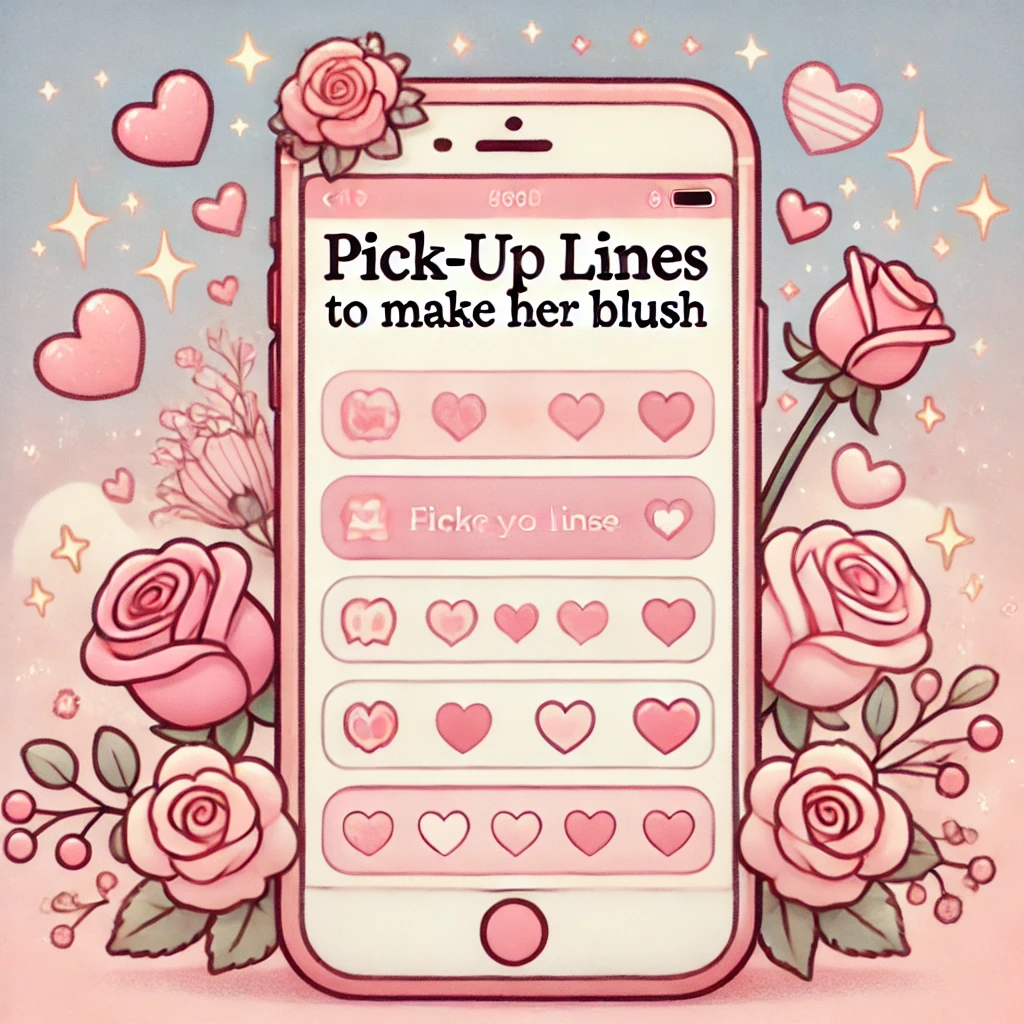 Pick Up Lines to Make Her Blush