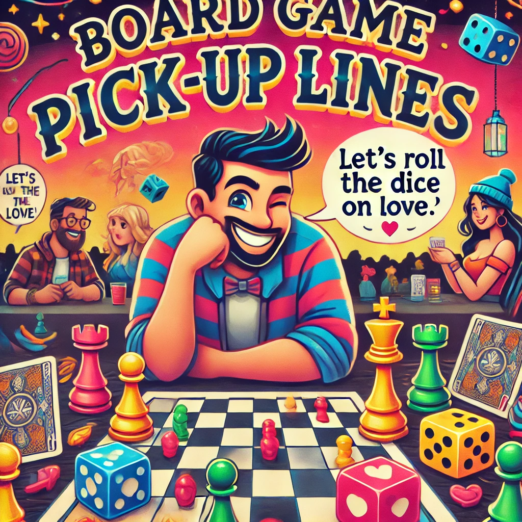 board games pick up lines