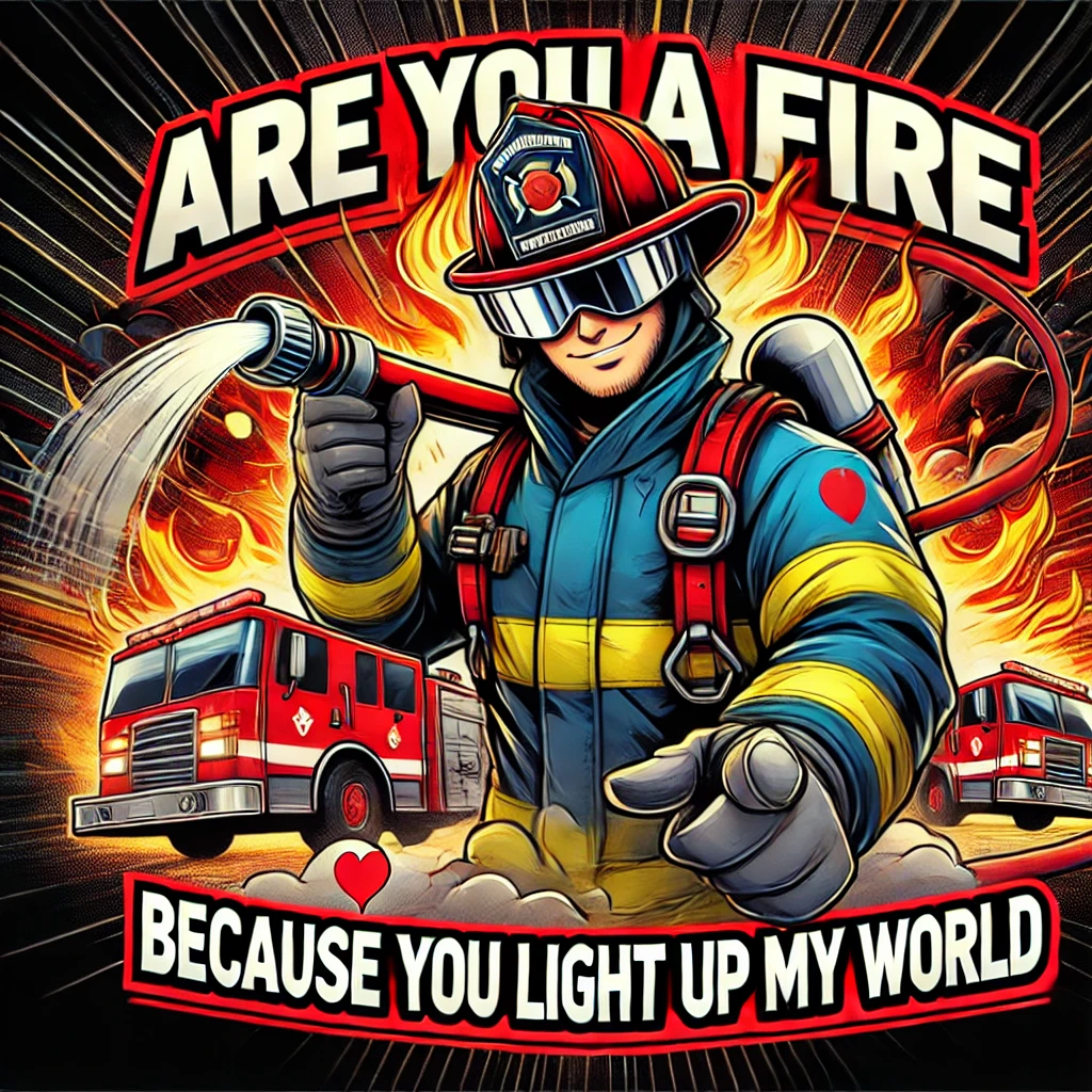 firefighter pick up lines