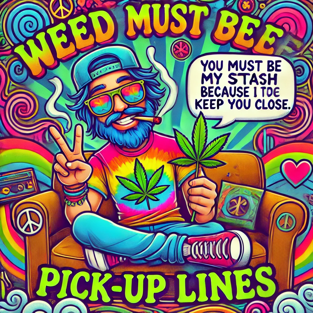 weed pick up lines