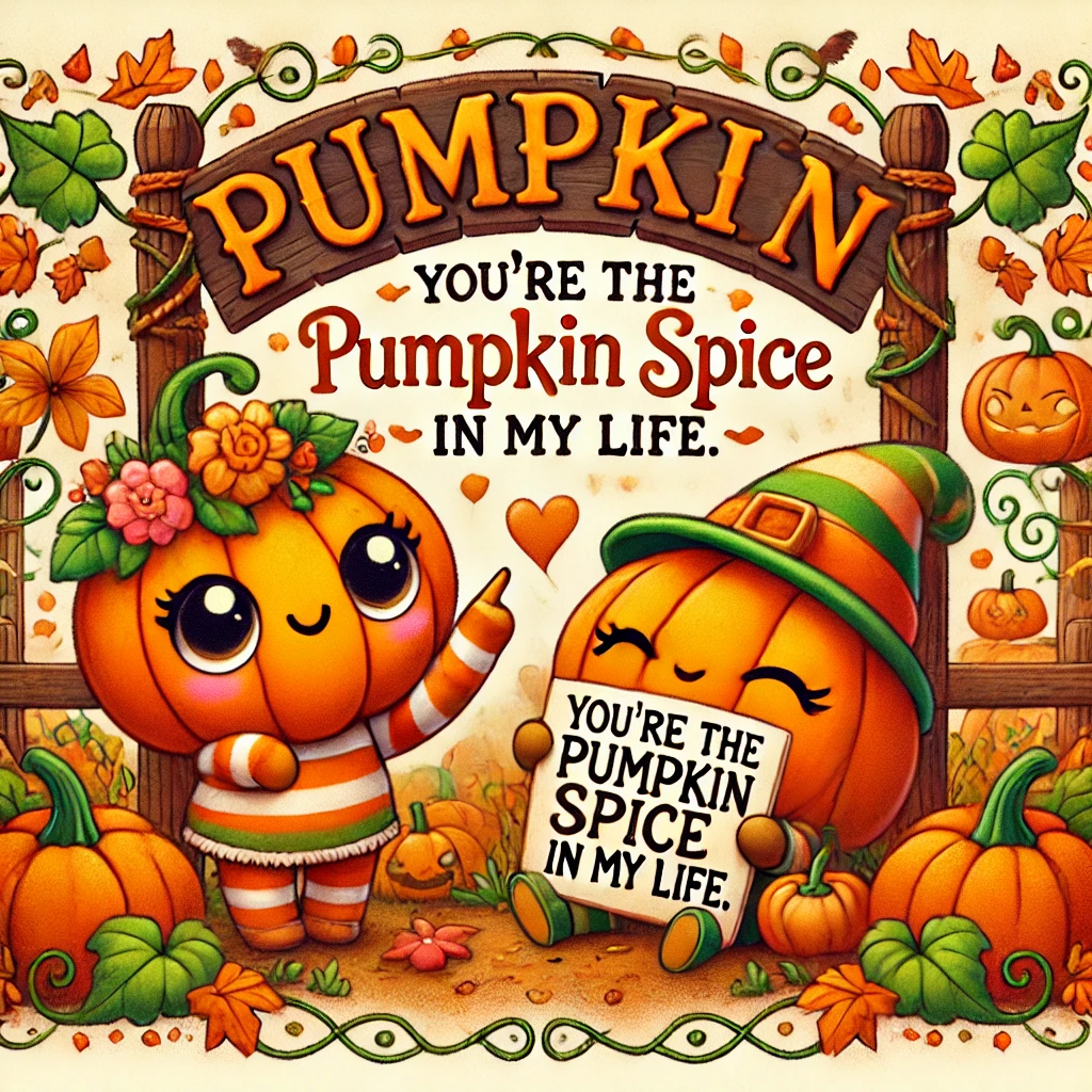 pumpkin pick up lines