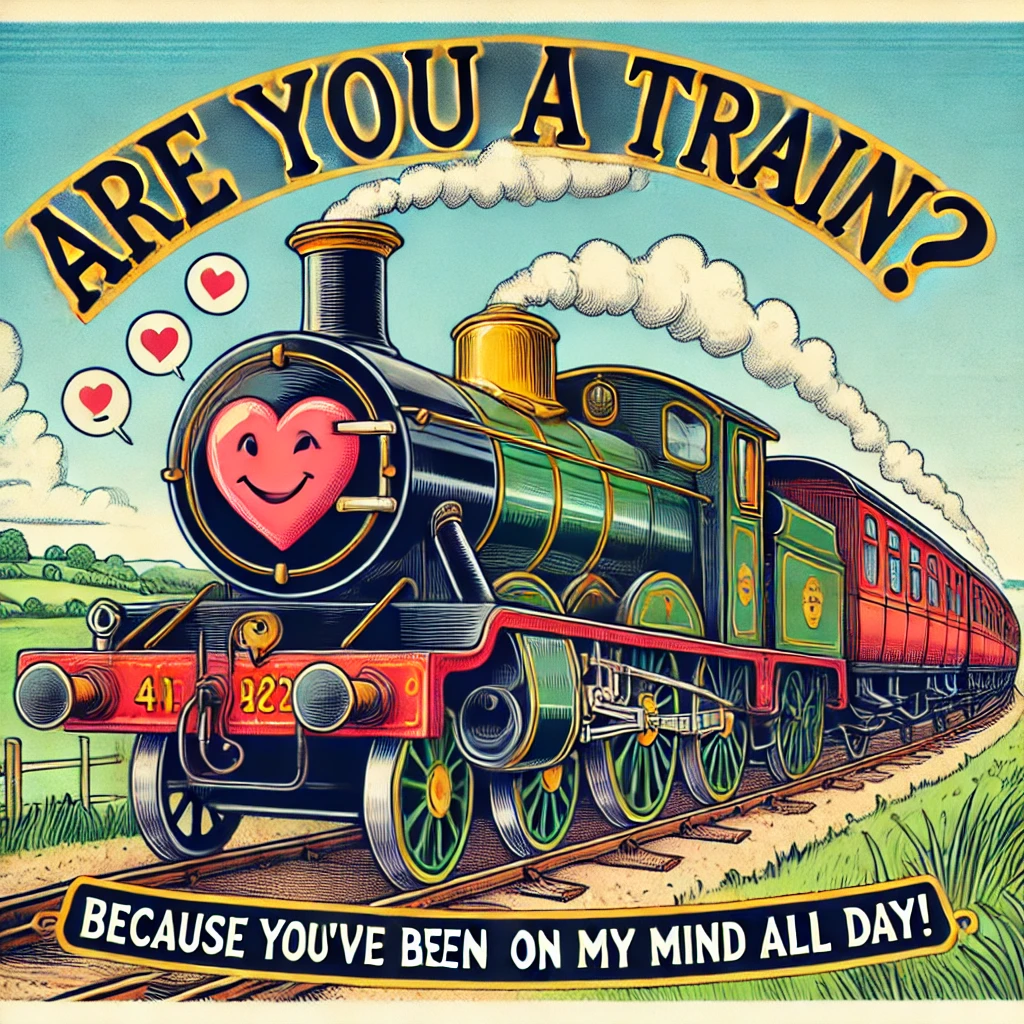 train pick up lines