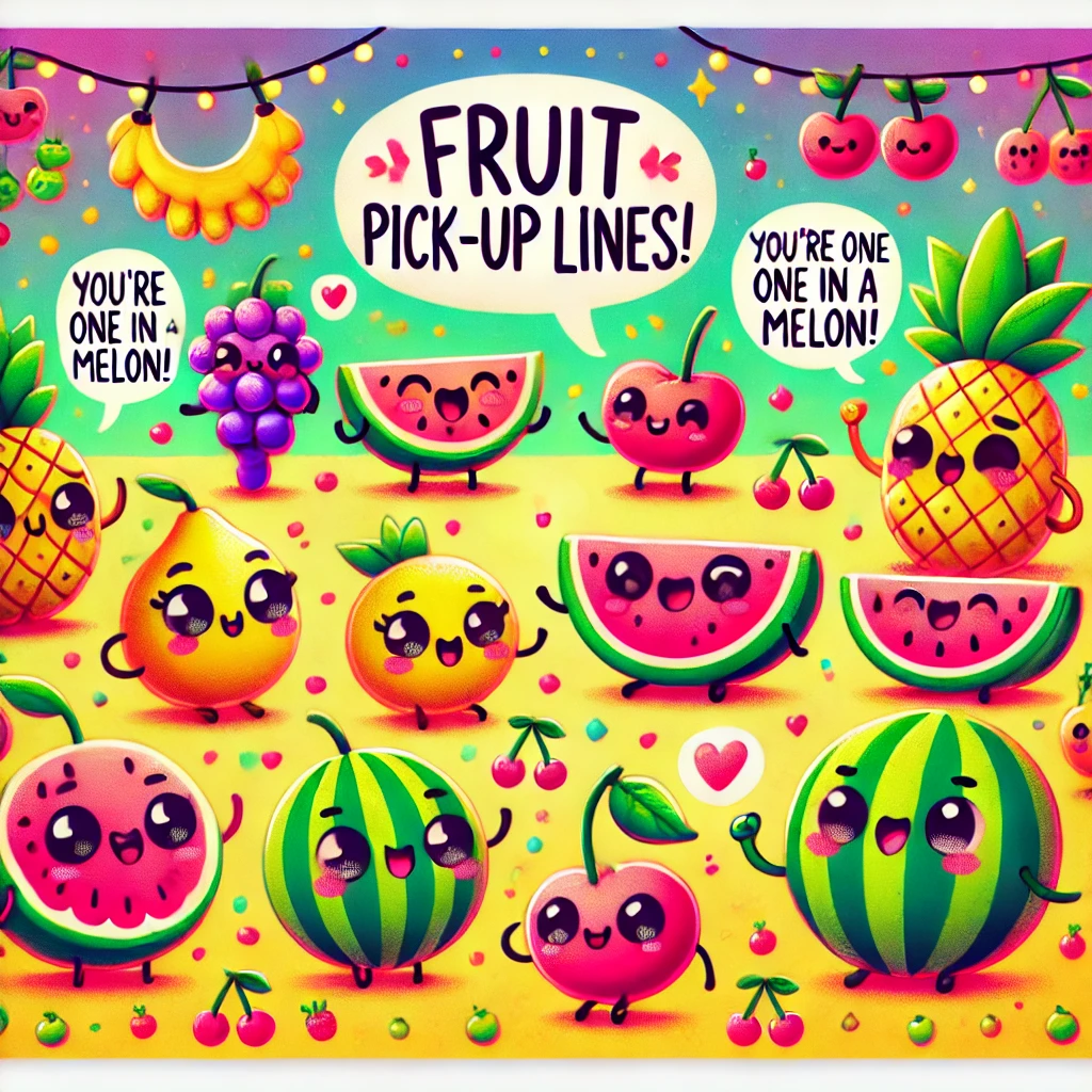 fruit pick up lines
