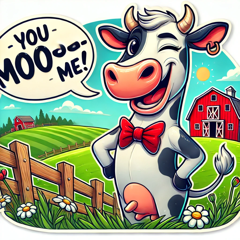 cow pick up lines