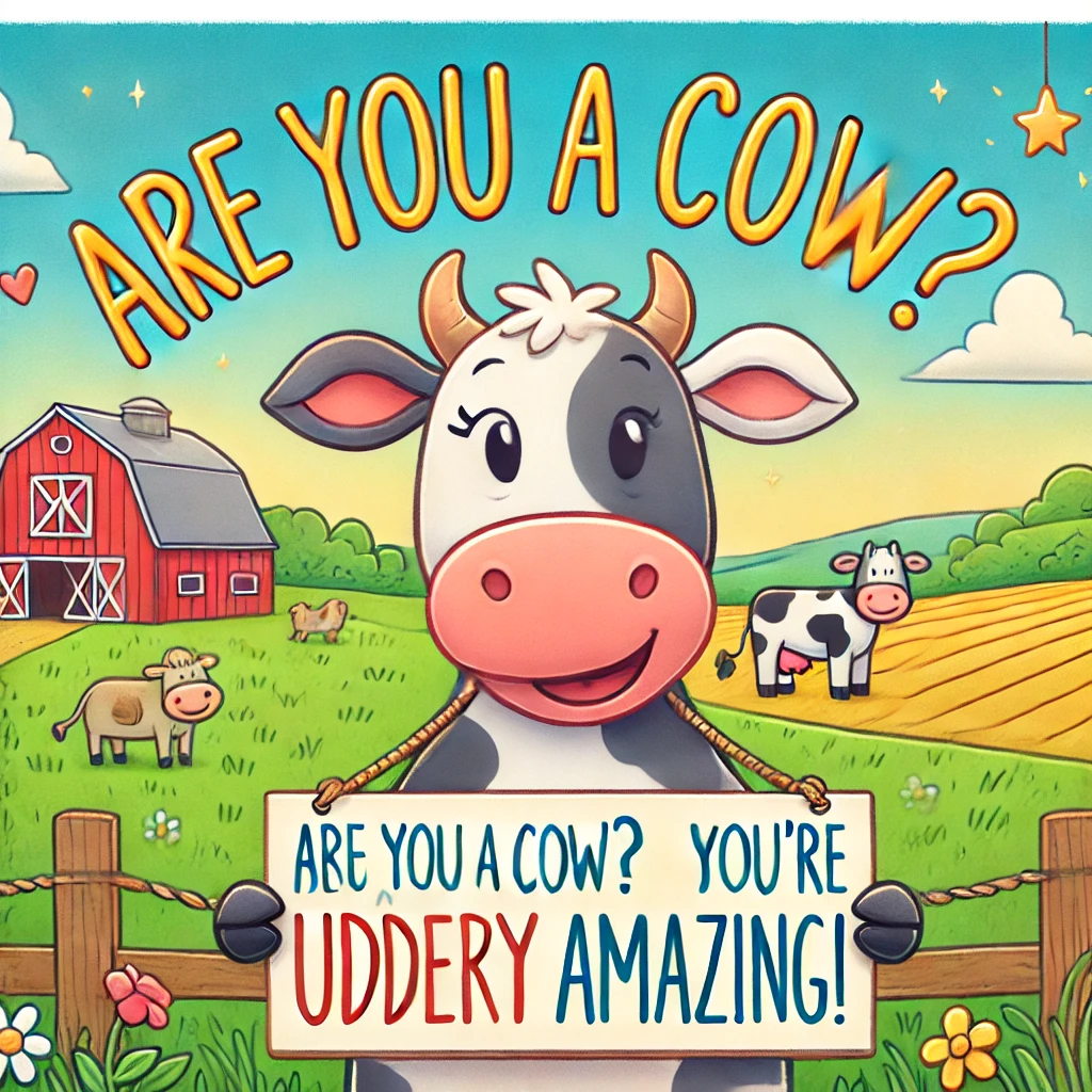 cow pick up lines